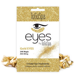 Baggage Handler Gold Eye Mask