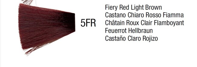 Organic Colour Systems 5FR FIERY RED LIGHT BROWN