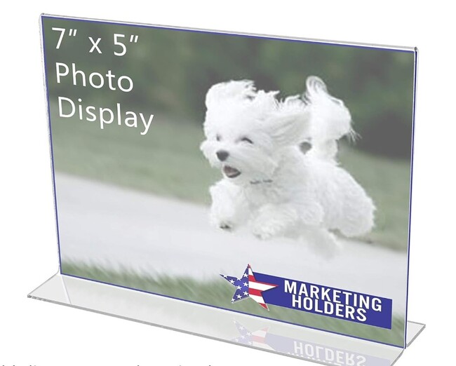 Acrylic Display Frame, Landscape 7x5