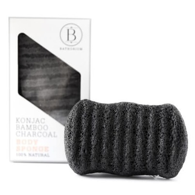 KONJAC BAMBOO CHARCOAL BODY SPONGE