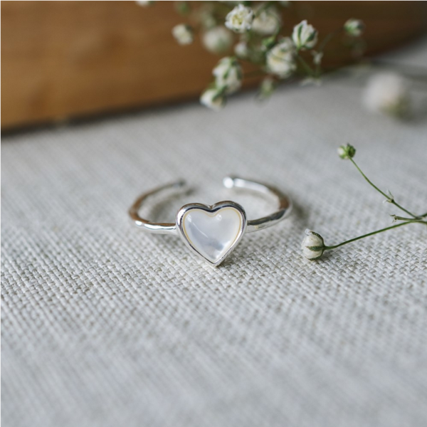WA | Sweet Stone Ring - Silver