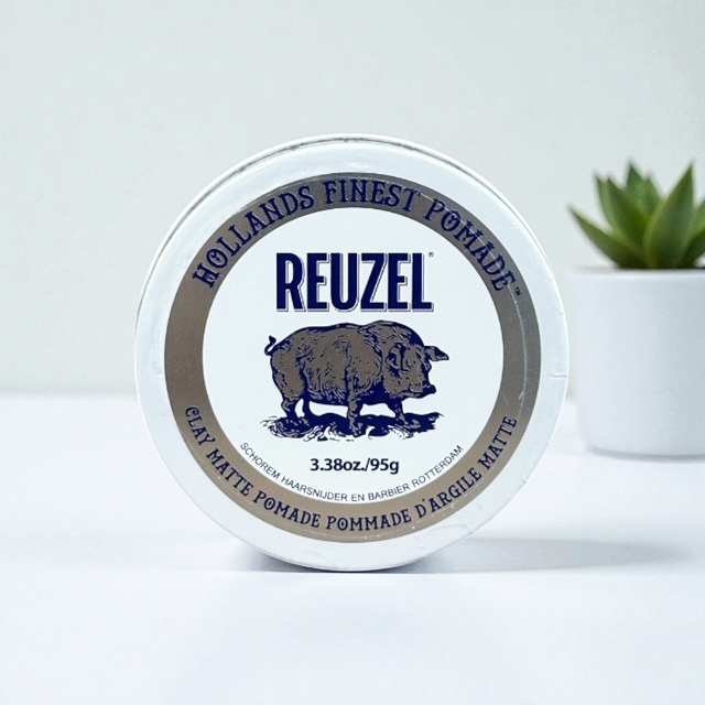 Reuzel White (Flexible/Matte) Clay Pomade- (95 g/3.38 oz)
