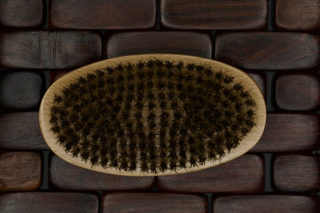 Boar Hair Beard Brush (no Handle)