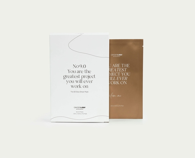 The B3 Glow sheet mask