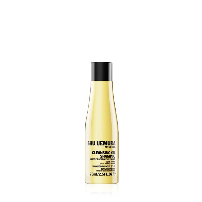 Cleansing oil shampoo travel