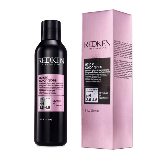 Acidic Color Gloss Activated Glass Treatment