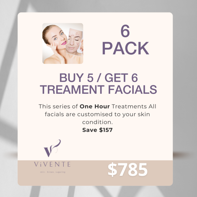 Buy 5 / Get 6 Treatment Facials