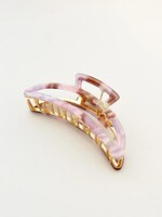 Cami Pink Metal Claw Clip