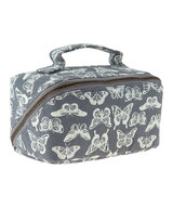 Zip Cosmetic Bag - Butterfly