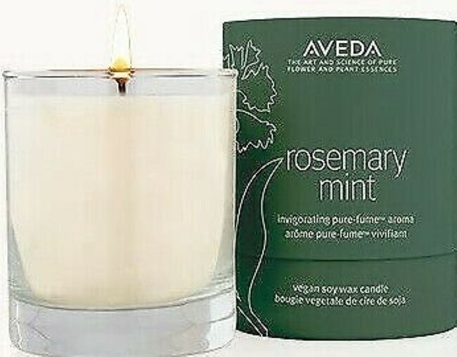 ROSEMARY MINT VEGAN SOY WAX CANDLE