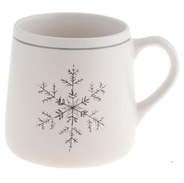 Winter White Mug Snowflake