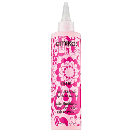 Amika Reset Pink Charcoal Scalp Cleanse Oil