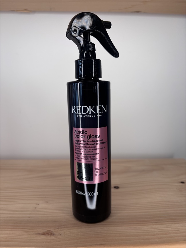Acidic Color Gloss Heat Protection Treatment Leave In