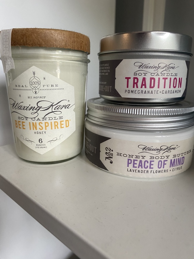 Bee Inspired Honey Candle