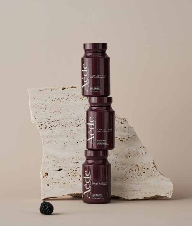 Aéde Hair activist 3 x bottles