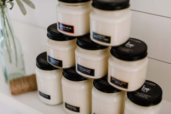 8oz Soy Candle- Bay Life