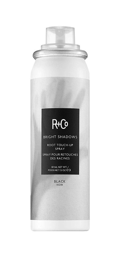 R+Co Bright Shadows Root Touch-Up Spray Black
