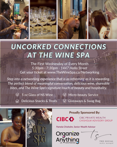Uncorked Connections - Networking at The Wine Spa -  January 7