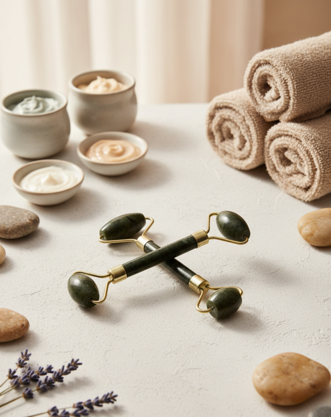 Double Ended Facial Roller