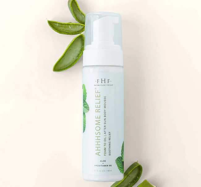 Ahhhsome Relief® Foam-to-Oil After Sun Body Mousse