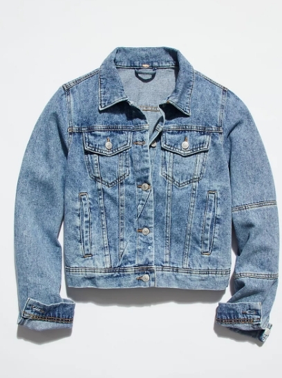 Rumors Denim Jacket in Light Indigo Medium