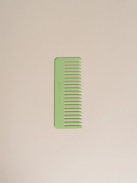 Wide Tooth Hair Comb - kiwi