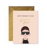 FR BADASS BABE CARD