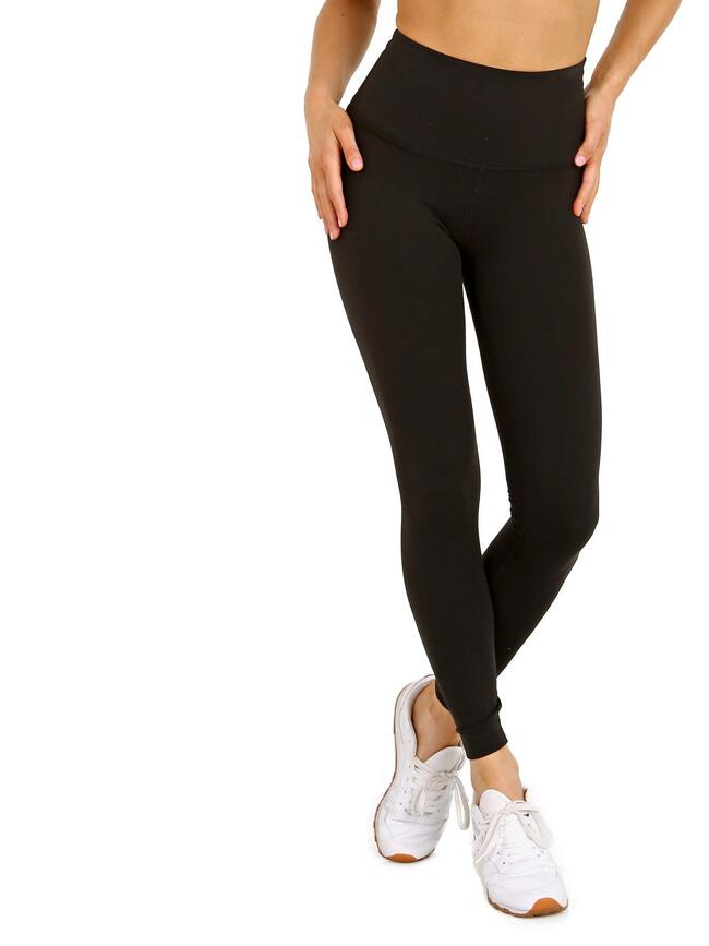 High Wasted Midi Legging BLK/S