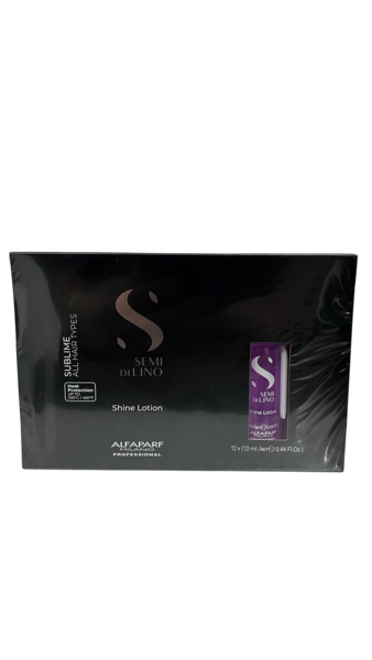 Alfaparf Milano Semi Di Lino Sublime Shine Lotion - 12 x 0.44 Fl. Oz.