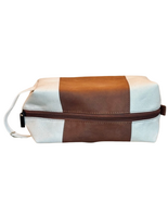 Leather Canvas Travel Bag