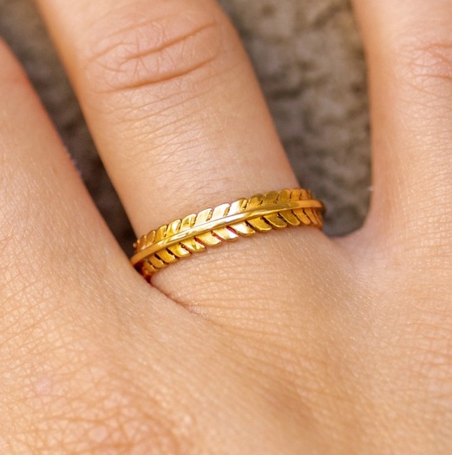 Olivia Ring Gold Size 7