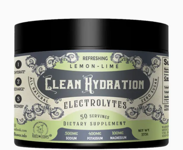 Clean Hydration Electrolytes- Lemon Lime