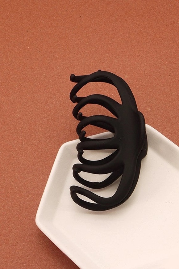 Black Oversized Claw Clip