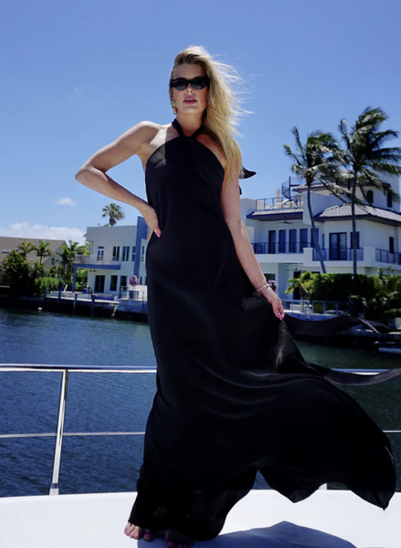 Baliwear Monaco Maxi Dress - Standard / Black