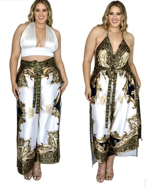 Baliwear Pant to Jumpsuit - Extra Coverage / Reina Black 