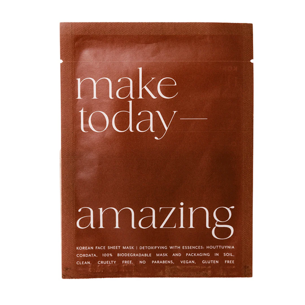 LUCKY OWL - Korean Sheet Mask "Make Today Amazing" (Purifying)