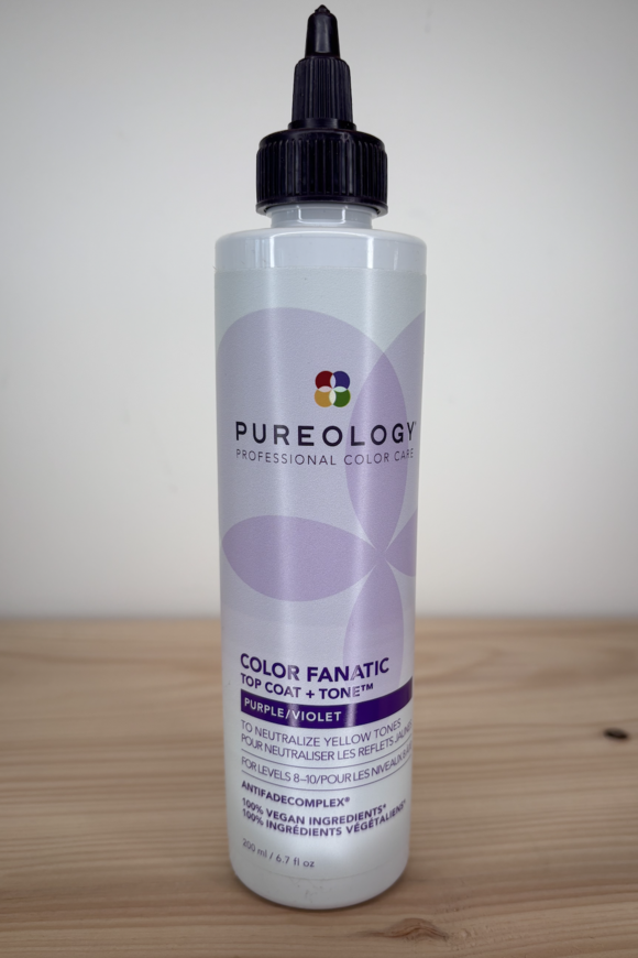 Color Fanatic Top Coat & Tone Purple