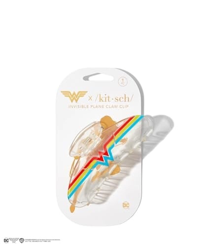 Wonder Woman Clear Claw Clip 