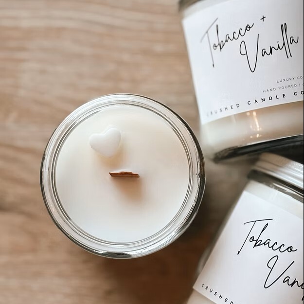 9oz Tobacco + Vanilla Candle