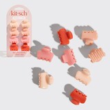 Kitsch Puffy Cloud Clip  pinks(minis)