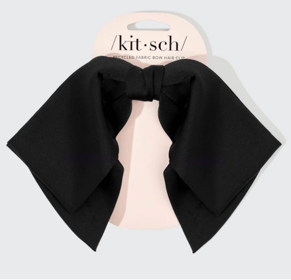 Kitsch Black Bow Hair Clip