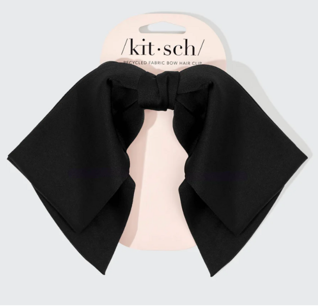 Kitsch Black Bow Hair Clip