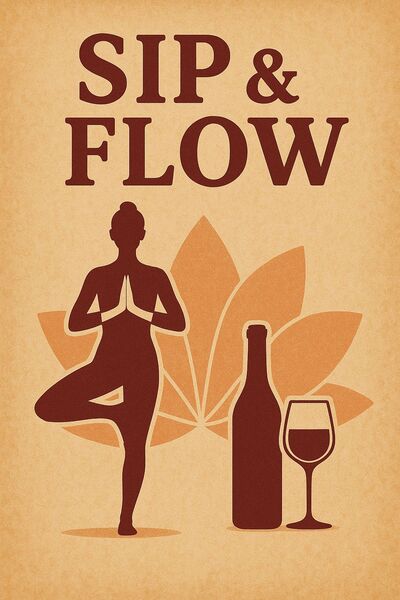 Sip and Flow at The Wine Spa - December 6th @ 4pm