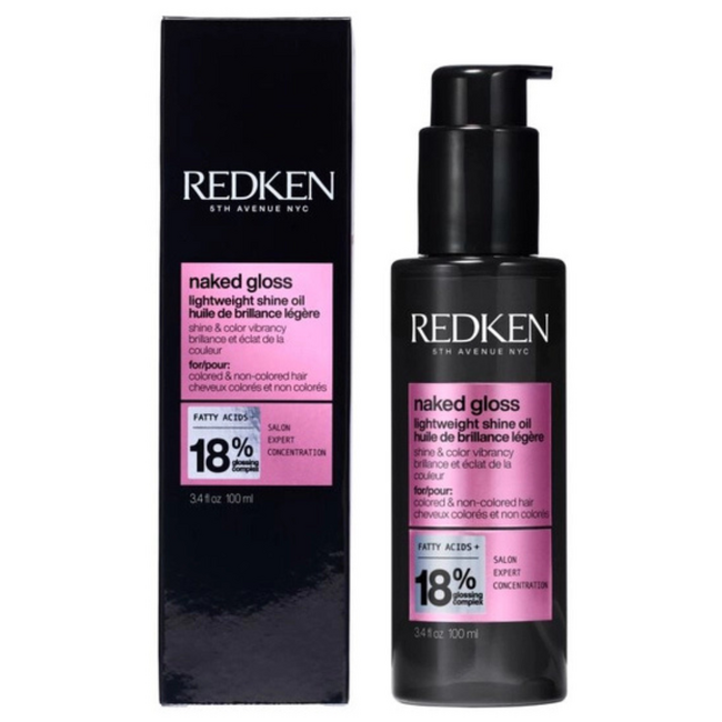 Acidic Color Gloss Naked Gloss Lightweight Shine Oil: Lightweight Shine Oil for Color-Treated Hair