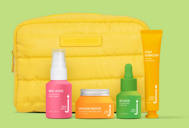 TRAVEL PACK (Sensitive Skin) Smudge Budge + Bio Juice + Rejuice + Star Quencher