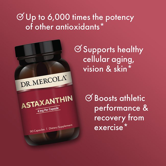 Astaxanthin (4 mg per capsule - 90 capsules)