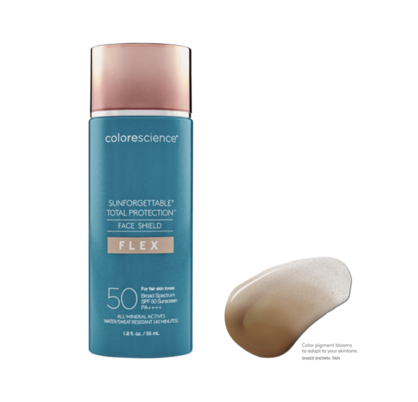  Flex Tan Sunforgettable Total Protection Face Sheid
