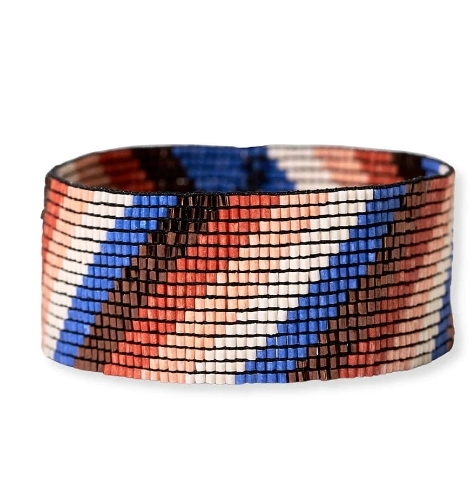 Kenzie Diagonal Stripes Bracelet Sedona