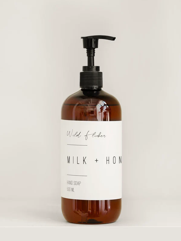 Wild Flicker Hand Soap - Milk & Honey