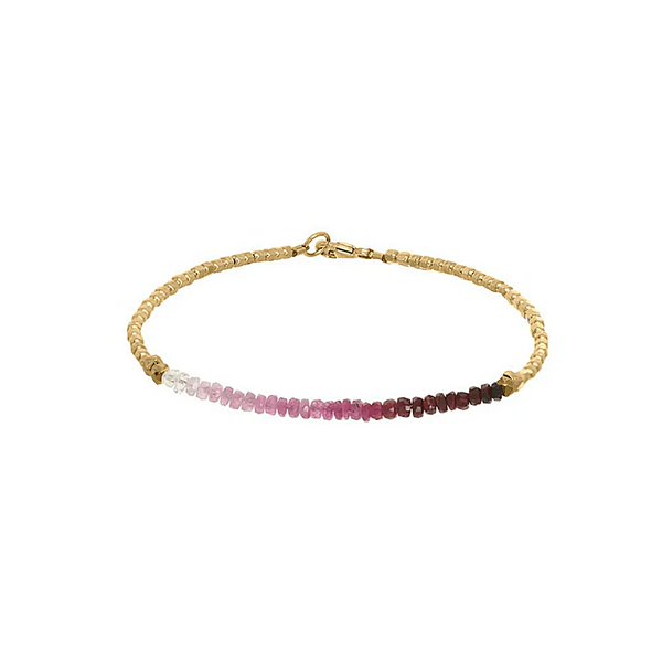 CATHERINE WEITZMAN - Gemstone Fade Bracelet - Ruby